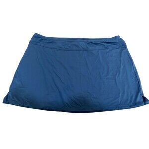 Jantzen Side Slit Swim Overskirt | Moroccan Blue| Sz-14.